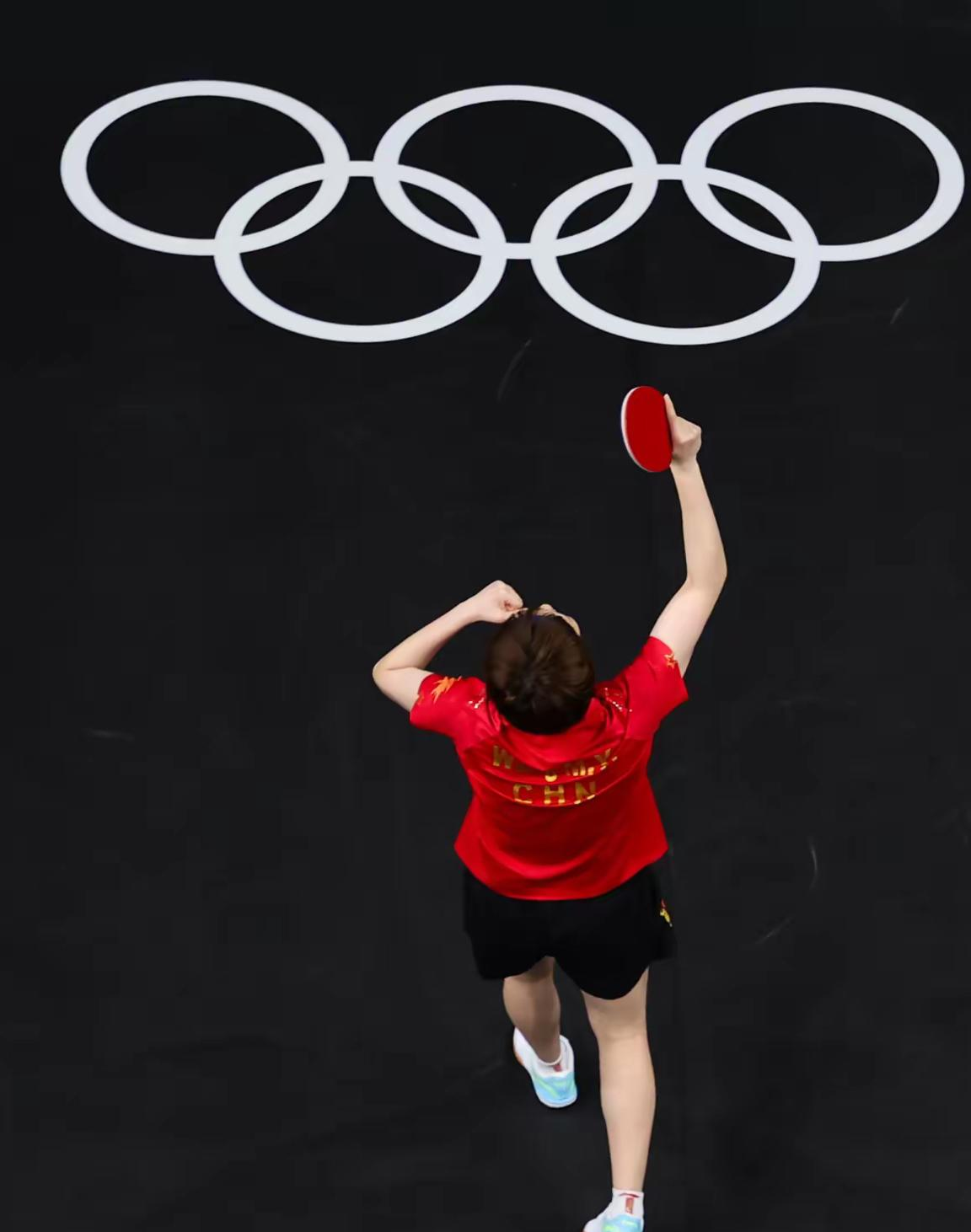 运动员全力以赴，奋力拼搏战胜对手的简单介绍