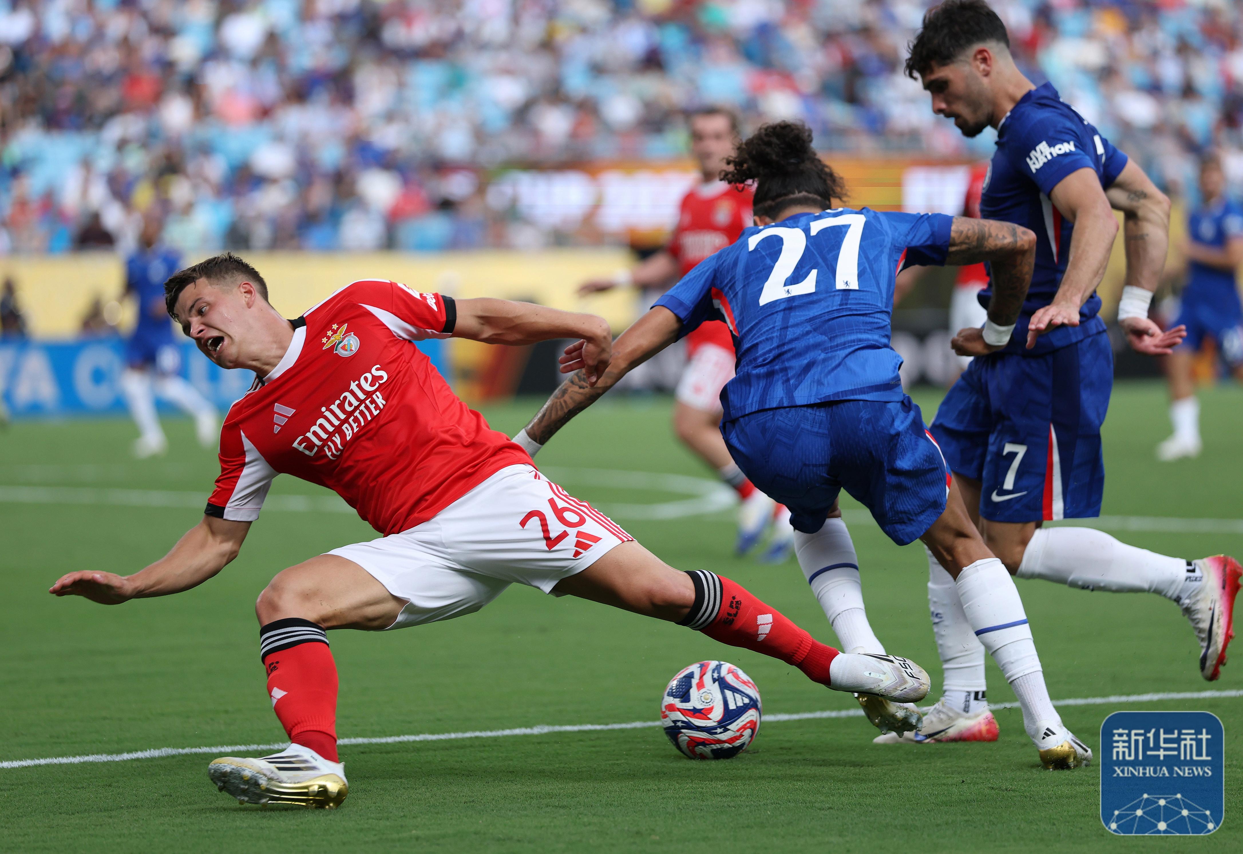 切尔西在对阵波特兰的比赛中实现胜利，晋级