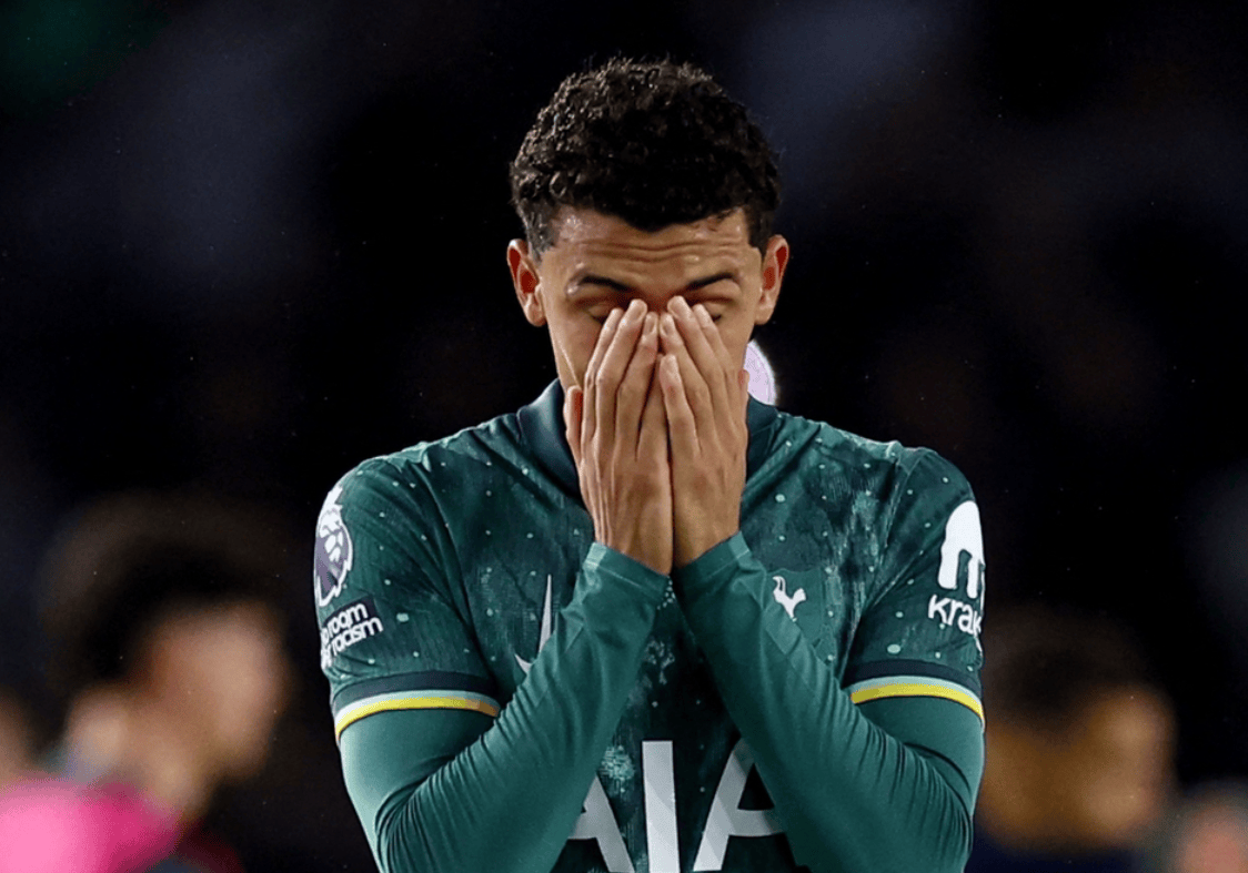 热刺后卫因伤无缘下场比赛