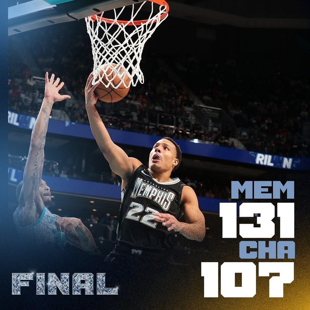 灰熊负黄蜂，主场失手